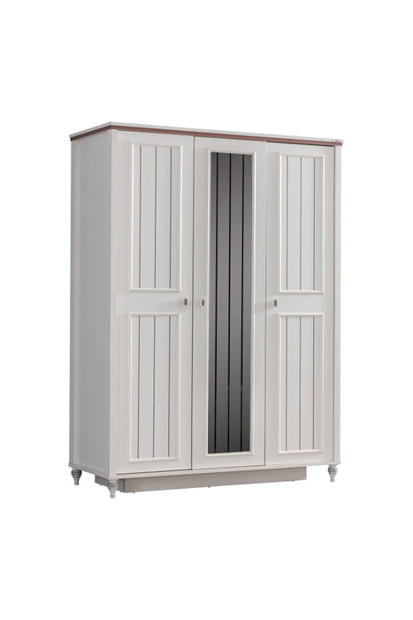 Hanah Home Armario Ezgi Crema Claro Hanah Home Armario Ezgi Crema Claro
